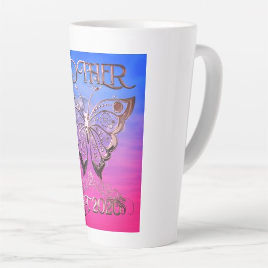 Mutter Osten 2020 Custom Milchtasse (Rechte Ecke)