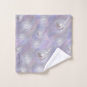 Mutter Perlen, die einer Perle die Geburt gibt Badhandtuch Set (Waschlappen)