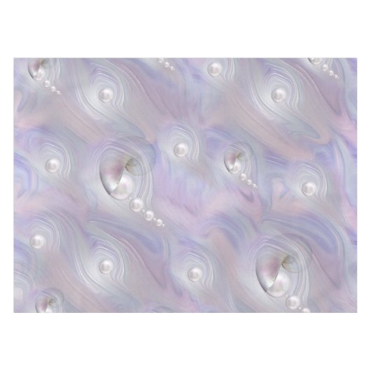 Mutter Perlen, die einer Perle die Geburt gibt Tischdecke (Vorderseite (Horizontal))