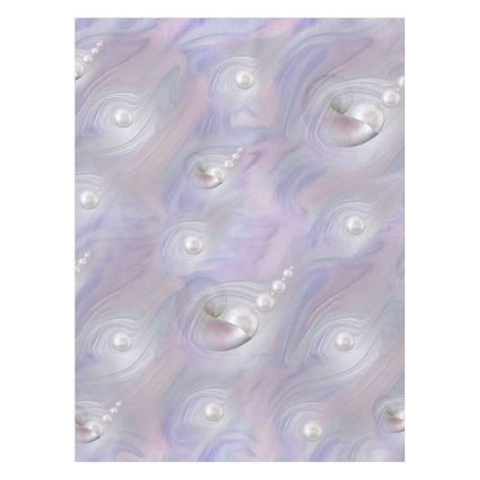 Mutter Perlen, die einer Perle die Geburt gibt Tischdecke (Vorderseite)