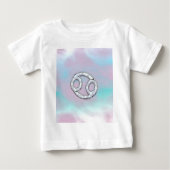 Mutter Perlkrebs Zodiac-Signatur-Dekoration Baby T-shirt (Vorderseite)
