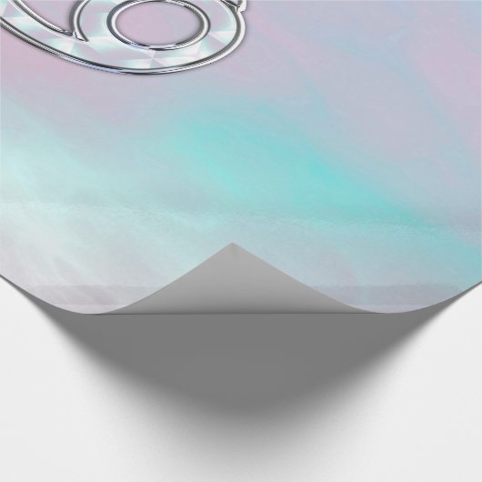 Mutter Perlkrebs Zodiac-Signatur-Dekoration Geschenkpapier (Ecke)