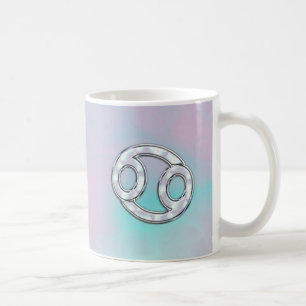 Mutter Perlkrebs Zodiac-Signatur-Dekoration Kaffeetasse