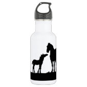Mutter-Pferd Trinkflasche (Vorderseite)