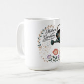 Mütter pflanzen Gärten, die für immer blühen Kaffeetasse (Vorderseite Links)
