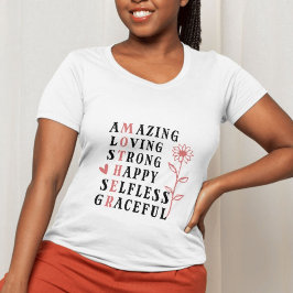 Mutter - Phantastisch liebend Stark Happy Selfless T-Shirt