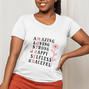 Mutter - Phantastisch liebend Stark Happy Selfless T-Shirt