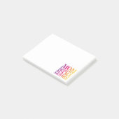 Mutter Post-it Klebezettel (angewinkelt)