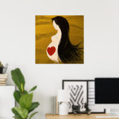 Mutter, Poster (Heimbüro)