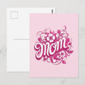 Mutter Postkarte (Vorne/Hinten)