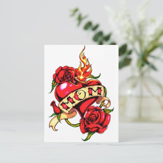 Mutter Postkarte (Stehend Vorderseite)