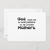Mutter Postkarte (Vorne/Hinten)