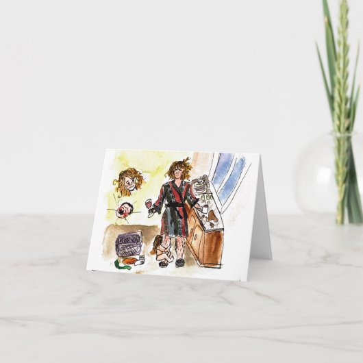 Mutter Quarantine Card | ERMUTIGUNGSKARTENCOVID Karte (Vorderseite)