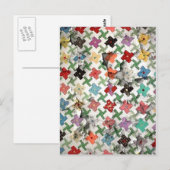 Mutter-Quilt-Postkarte Postkarte (Vorne/Hinten)