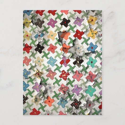 Mutter-Quilt-Postkarte Postkarte (Vorderseite)