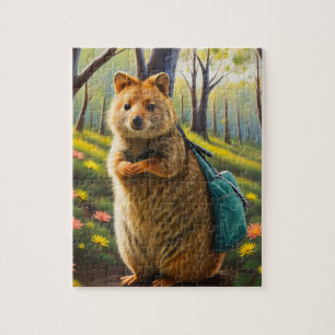 Mutter Quokka Shopping, Jigsaw Puzzle