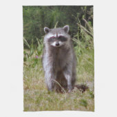 Mutter Raccoon Geschirrtuch (Vertikal)
