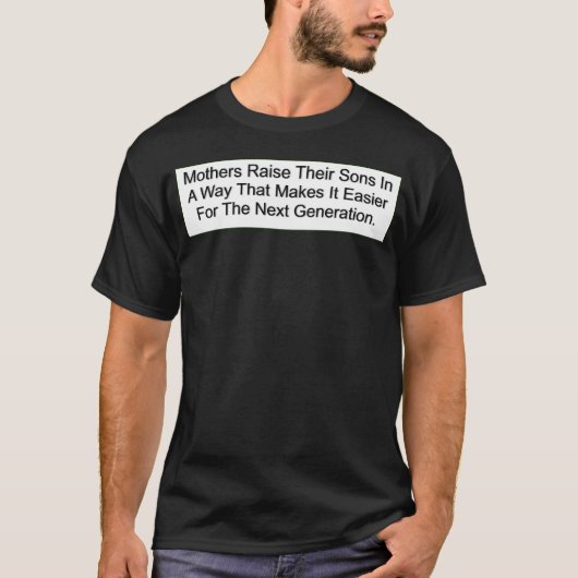Mütter Raise Sons Retro T-Shirt (Vorderseite)