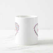 Mutter Reveal Drawing und Gedicht Kaffeetasse (Mittel)