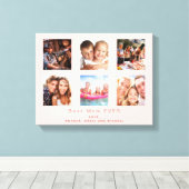 Mutter Rosa-Foto-Kollektion Leinwanddruck (Insitu (Holzboden))