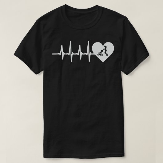 Mutter Runner Runners Heartbeat T-Shirt (Design vorne)