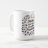 Mütter säen Samen endloser Möglichkeiten Kaffeetasse (Vorderseite Links)