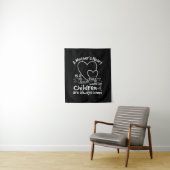 Mutter schenkt Mutter ein Herz Wandteppich (Beispiel)