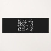 Mutter schenkt Mutter ein Herz Yogamatte (Vorderseite (Horizontal))