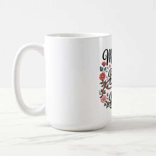 Mütter schmieden Bande, die niemals brechen Kaffeetasse (Links)