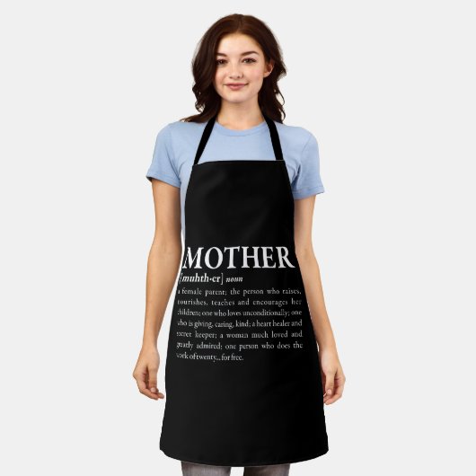 Mutter Schürze (Getragen)