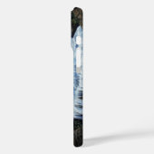 Mutter Schwarzbär & Cube durch Wasserfall Case-Mate iPhone Hülle (Rückseite / Links)