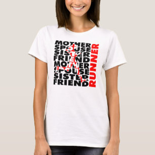 Mutter, Schwester, LÄUFER T-Shirt