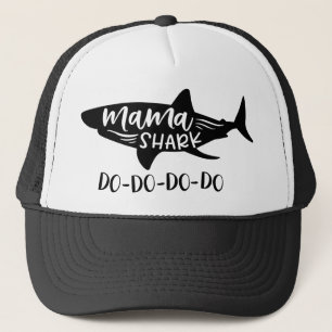 Mutter Shark Tun-Tun-Tun-Tun Mommy Shark lustig Truckerkappe