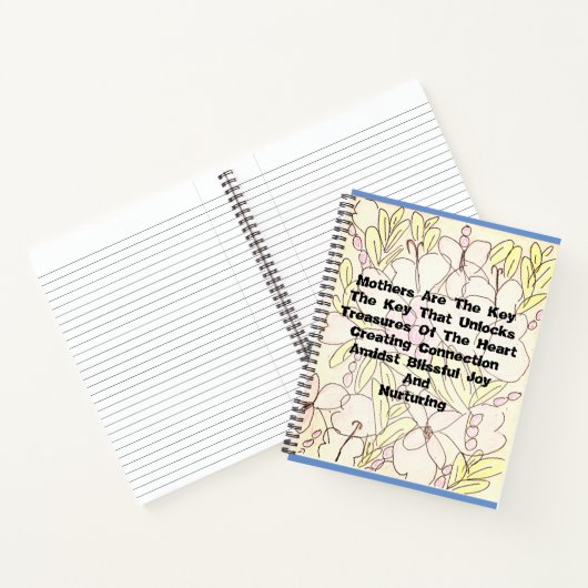 Mütter sind das SchlüsselNotebook Notizblock (Innenseite)