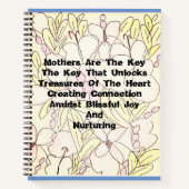 Mütter sind das SchlüsselNotebook Notizblock (Vorderseite)