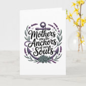 Mütter sind die Anker unserer Seelen Karte (Gelbe Blume)