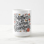 Mütter sind ewige Beschützer Kaffeetasse (Mittel)