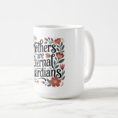 Mütter sind ewige Beschützer Kaffeetasse (VorderseiteRechts)