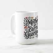 Mütter sind ewige Beschützer Kaffeetasse (Vorderseite Links)