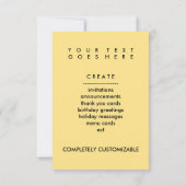 Mütter sind für die Liebe Einladung (Rückseite)