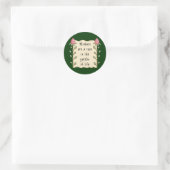 Mütter sind Rose Runder Aufkleber (Tasche)