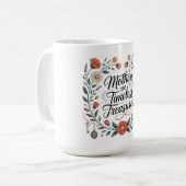 Mütter sind zeitlose Schätze Kaffeetasse (Vorderseite Links)