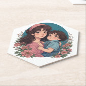 Mutter&Sohn Untersetzer (angewinkelt)