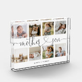 Mutter Son Heart Script | Foto Grid Collage (Links)