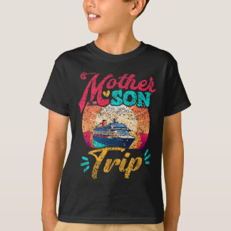 Mutter Son Trip Matching Mama Muttertag Sons Mot T-Shirt