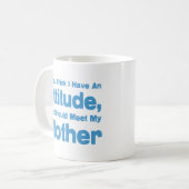 Mutter Spaß Kaffeetasse (Vorderseite Links)