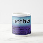 "Mutter" - Sprachen Kaffeetasse (Mittel)