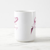 Mutter Stark Krebsbewusstsein Tasse – Inspirierend (Mittel)