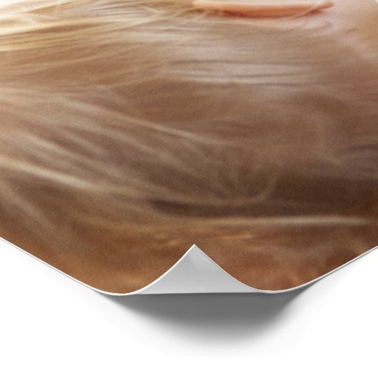 Mutter stillen ihr Kind Poster (Ecke)