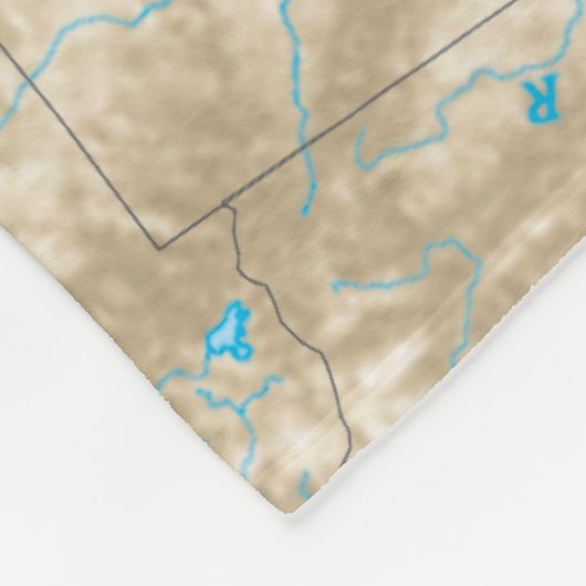 Mutter-Straßendecke Funktelegrafie 66 Fleecedecke (Ecke)